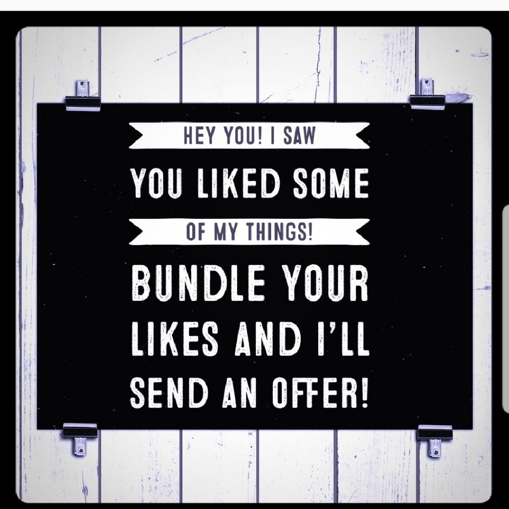 Bundles welcomed!